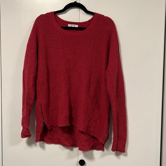 Madewell Landmark Sweater Red - Picture 1 of 6